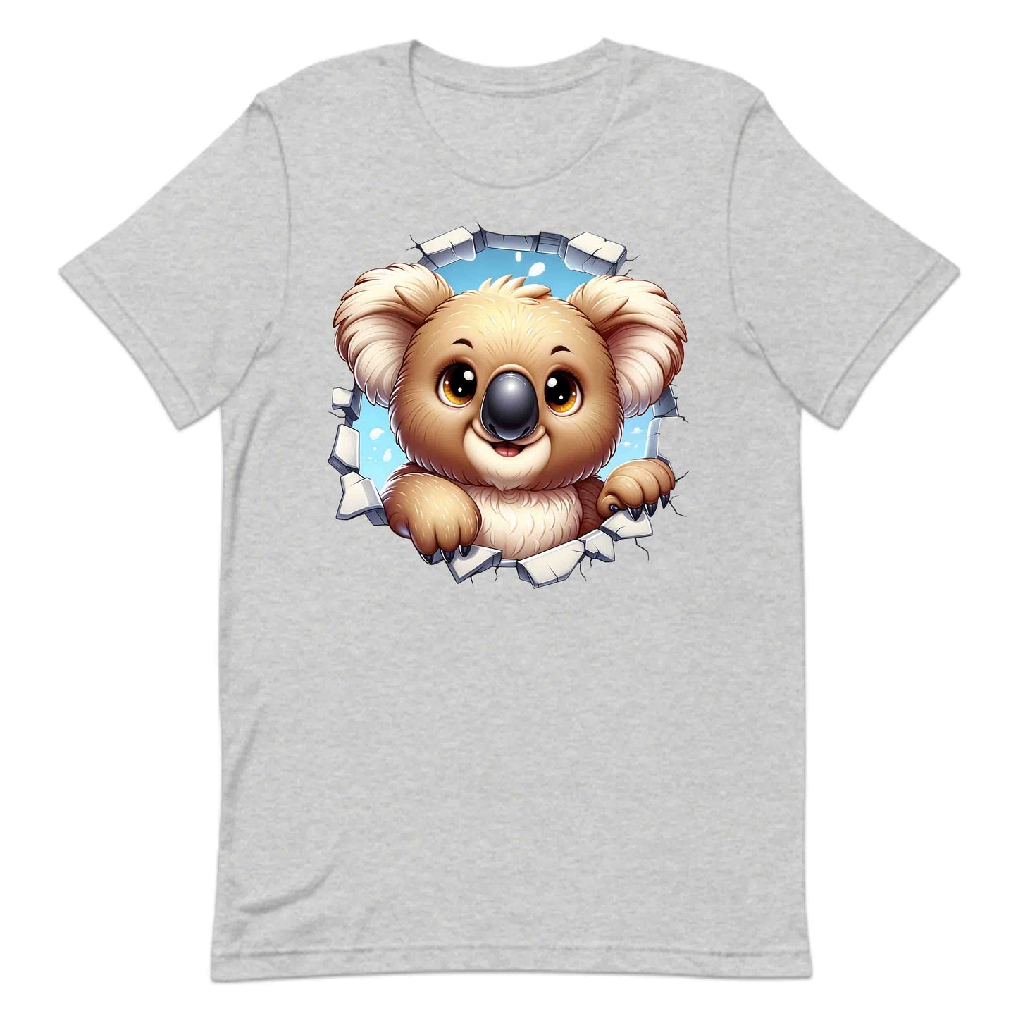 Koala Breaking Through Wall Realistic 3D Koala | PRODUCT CODE: KLOBRKNGWLADT