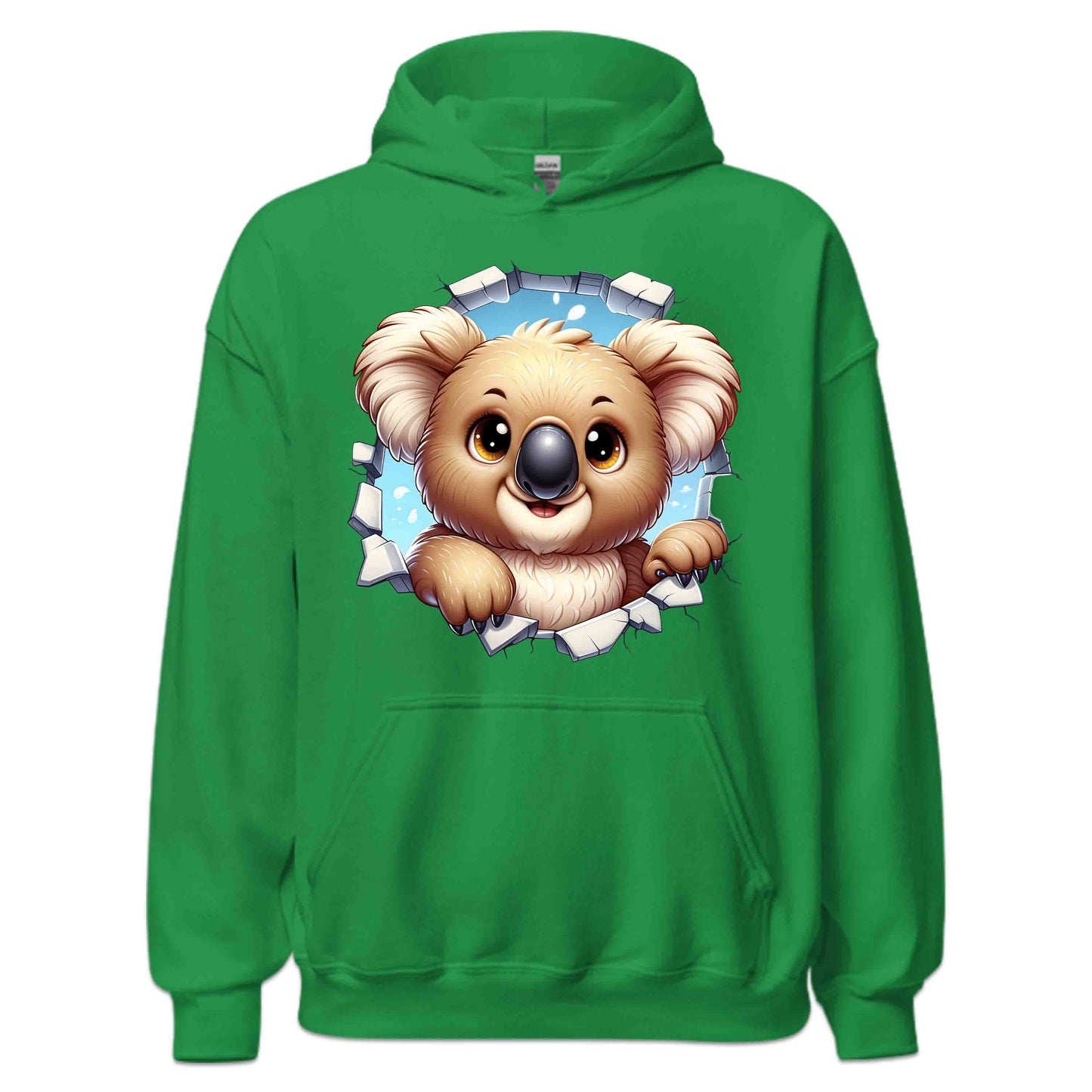 Koala Breaking Through Wall Realistic 3D Koala | PRODUCT CODE: KLOBRKNGWLADT