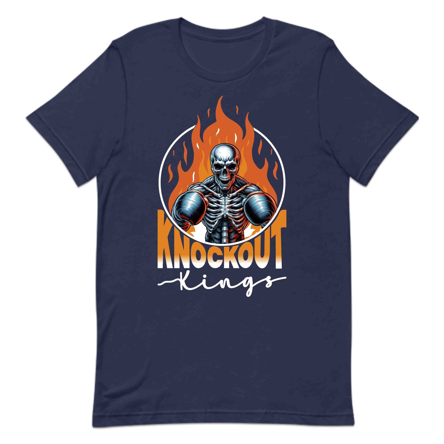 Knockout Kings Skeleton Boxer with Flames Intense Skull Boxing | PRODUCT CODE: KNCUTONGSLOB