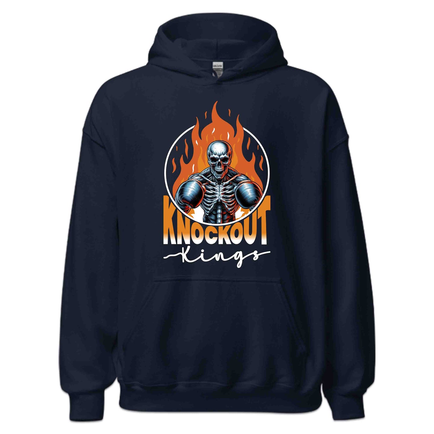 Knockout Kings Skeleton Boxer with Flames Intense Skull Boxing | PRODUCT CODE: KNCUTONGSLOB