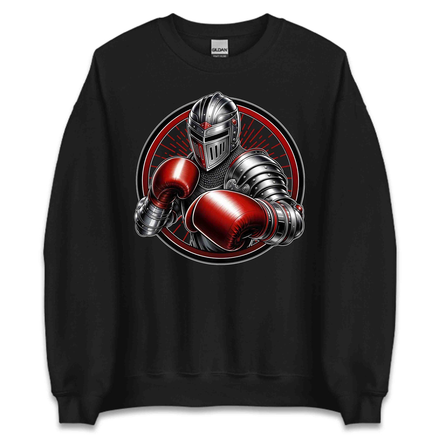 Knight Warrior with Boxing Gloves Fierce Medieval Fighter | PRODUCT CODE: KNGHTWRGLBAOIW