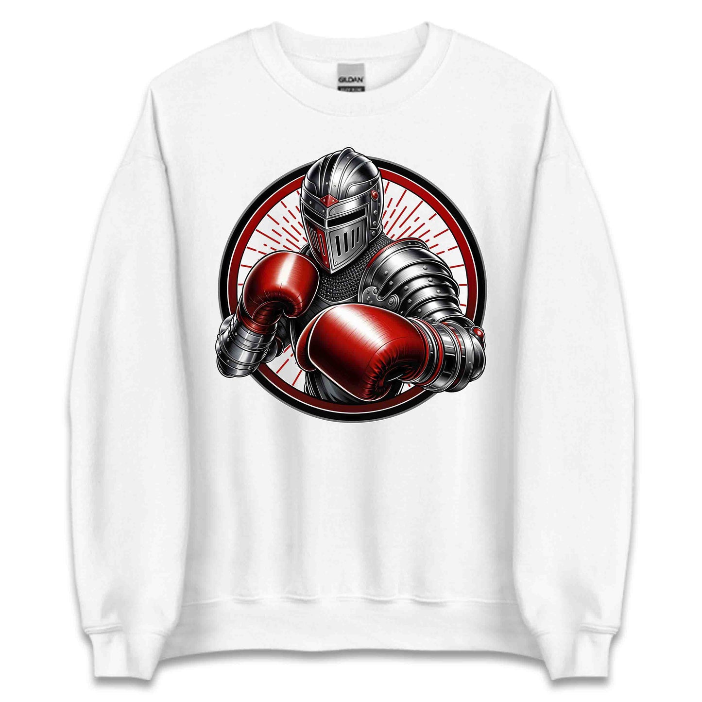 Knight Warrior with Boxing Gloves Fierce Medieval Fighter | PRODUCT CODE: KNGHTWRGLBAOIW