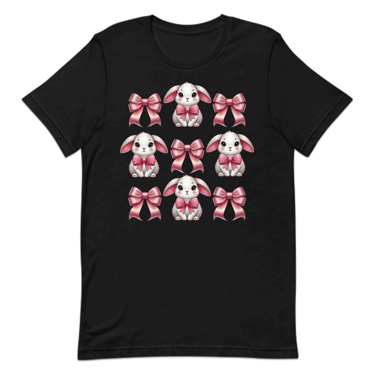 Kawaii Bunny Bow Sweet Pink Bow Rabbit Easter Bunny Lover's | PRODUCT CODE: KWANUYBWOWET
