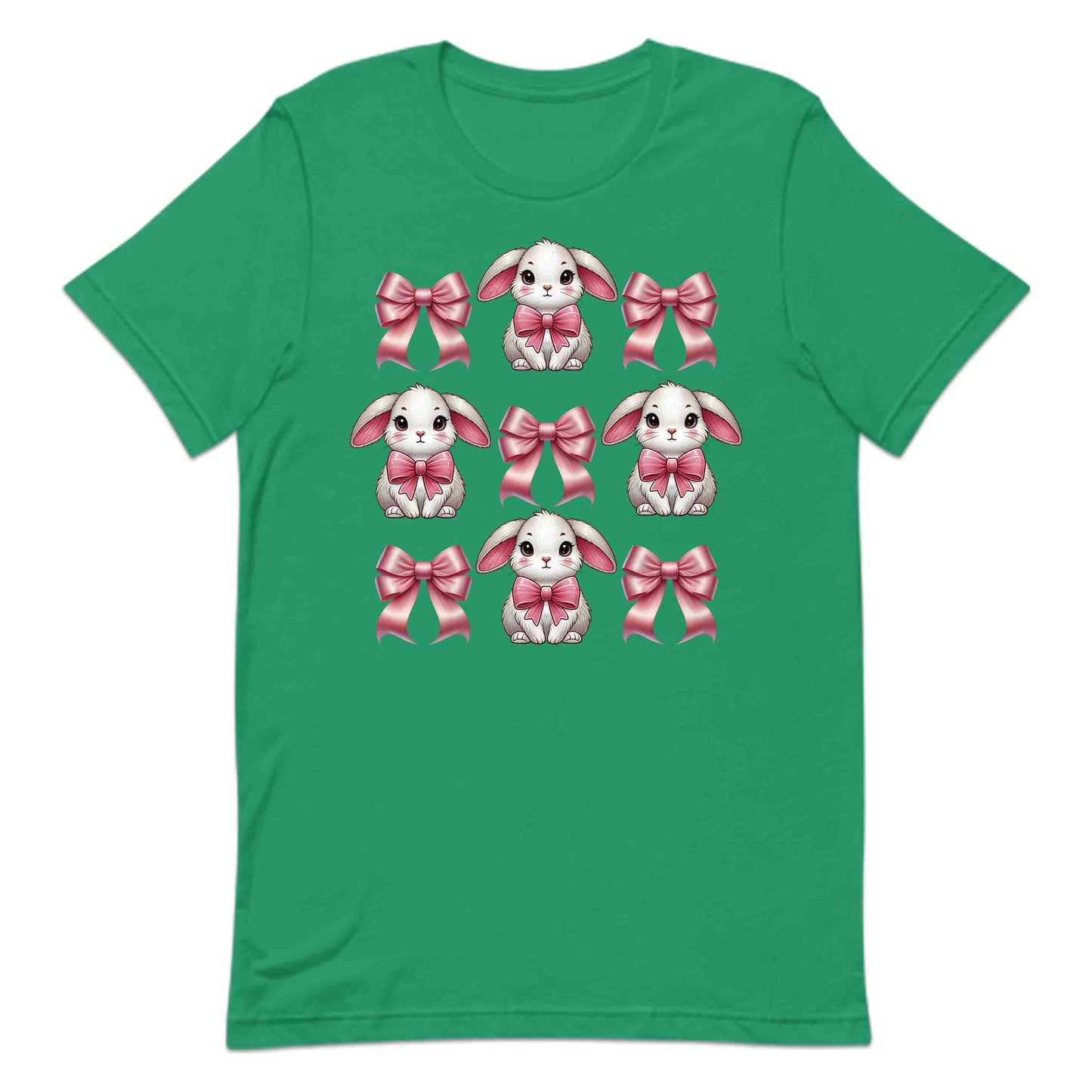 Kawaii Bunny Bow Sweet Pink Bow Rabbit Easter Bunny Lover's | PRODUCT CODE: KWANUYBWOWET