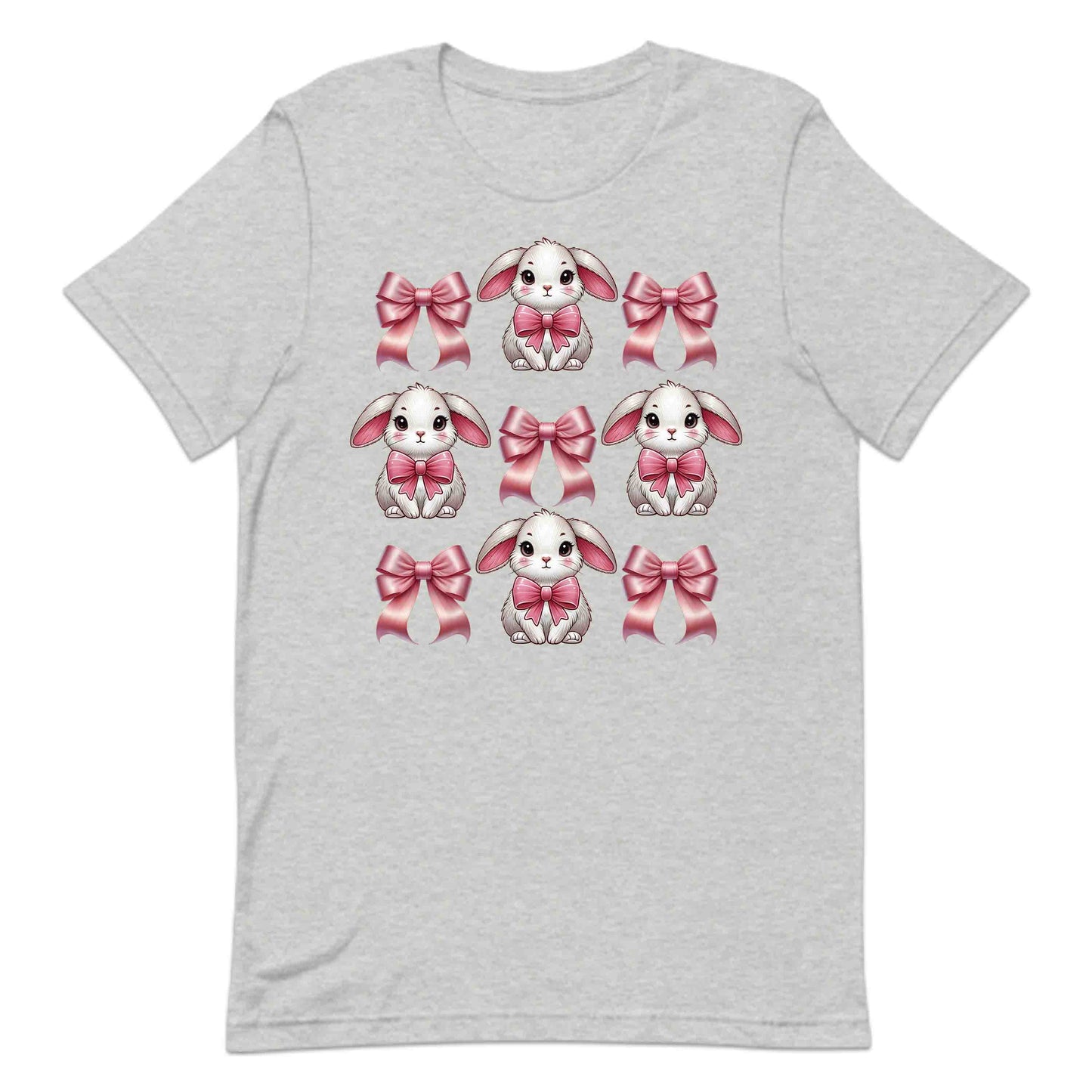 Kawaii Bunny Bow Sweet Pink Bow Rabbit Easter Bunny Lover's | PRODUCT CODE: KWANUYBWOWET