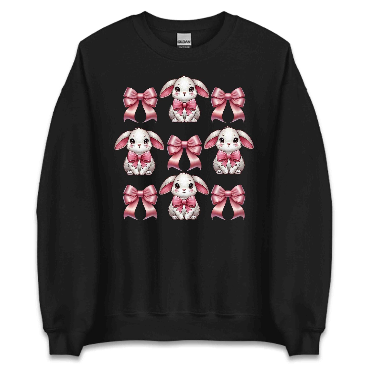 Kawaii Bunny Bow Sweet Pink Bow Rabbit Easter Bunny Lover's | PRODUCT CODE: KWANUYBWOWET