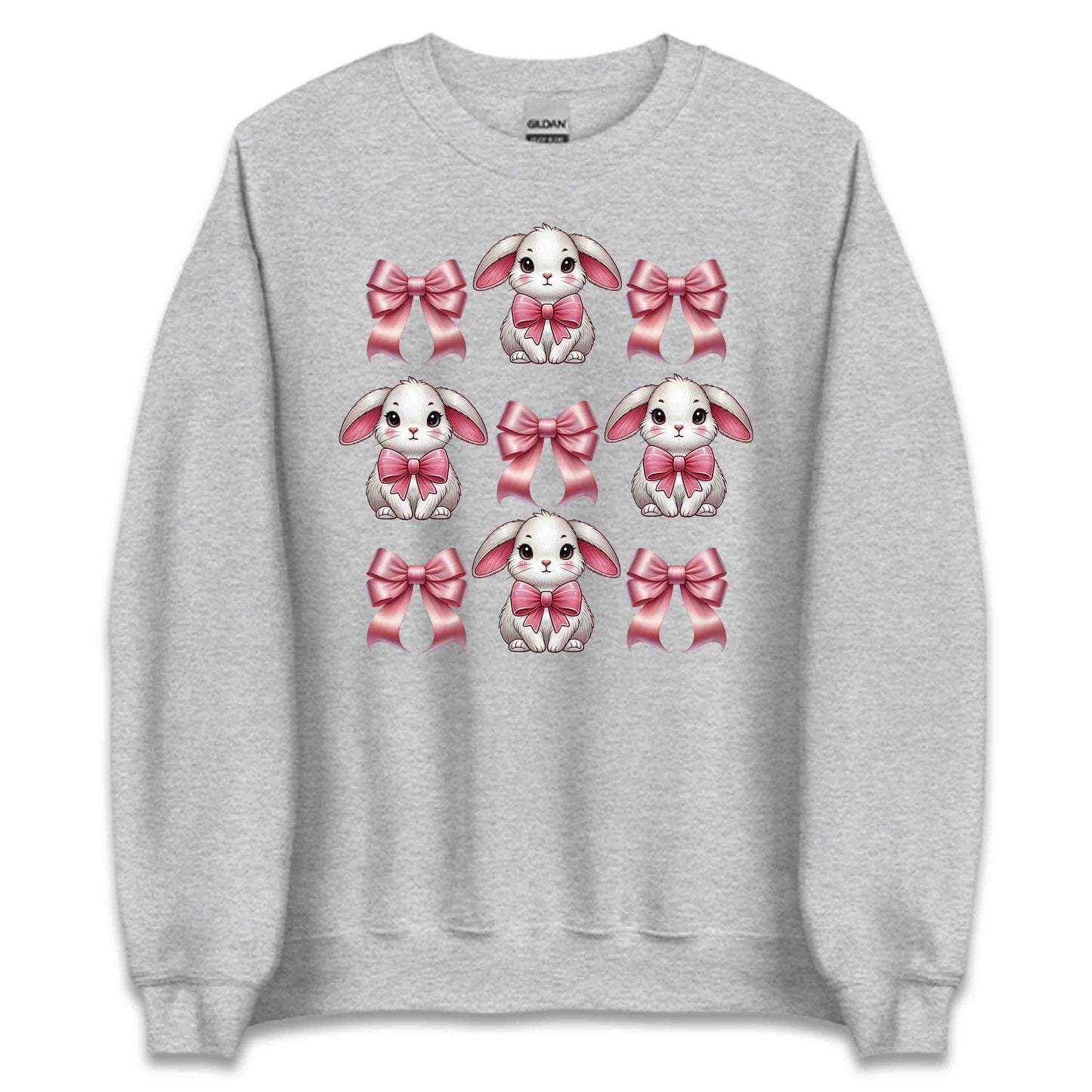 Kawaii Bunny Bow Sweet Pink Bow Rabbit Easter Bunny Lover's | PRODUCT CODE: KWANUYBWOWET