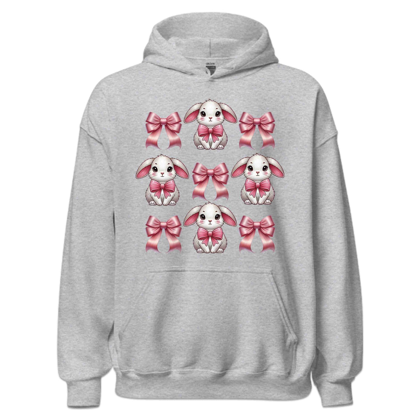 Kawaii Bunny Bow Sweet Pink Bow Rabbit Easter Bunny Lover's | PRODUCT CODE: KWANUYBWOWET