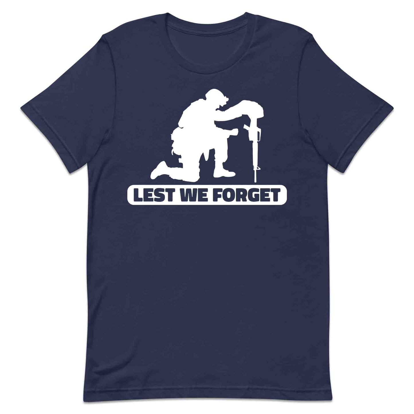 Lest We Forget Memorial T-Shirt, ANZAC Day Jumper & Veteran Hoodie – Honoring Fallen Heroes Apparel | PRODUCT CODE: LASDTERFM