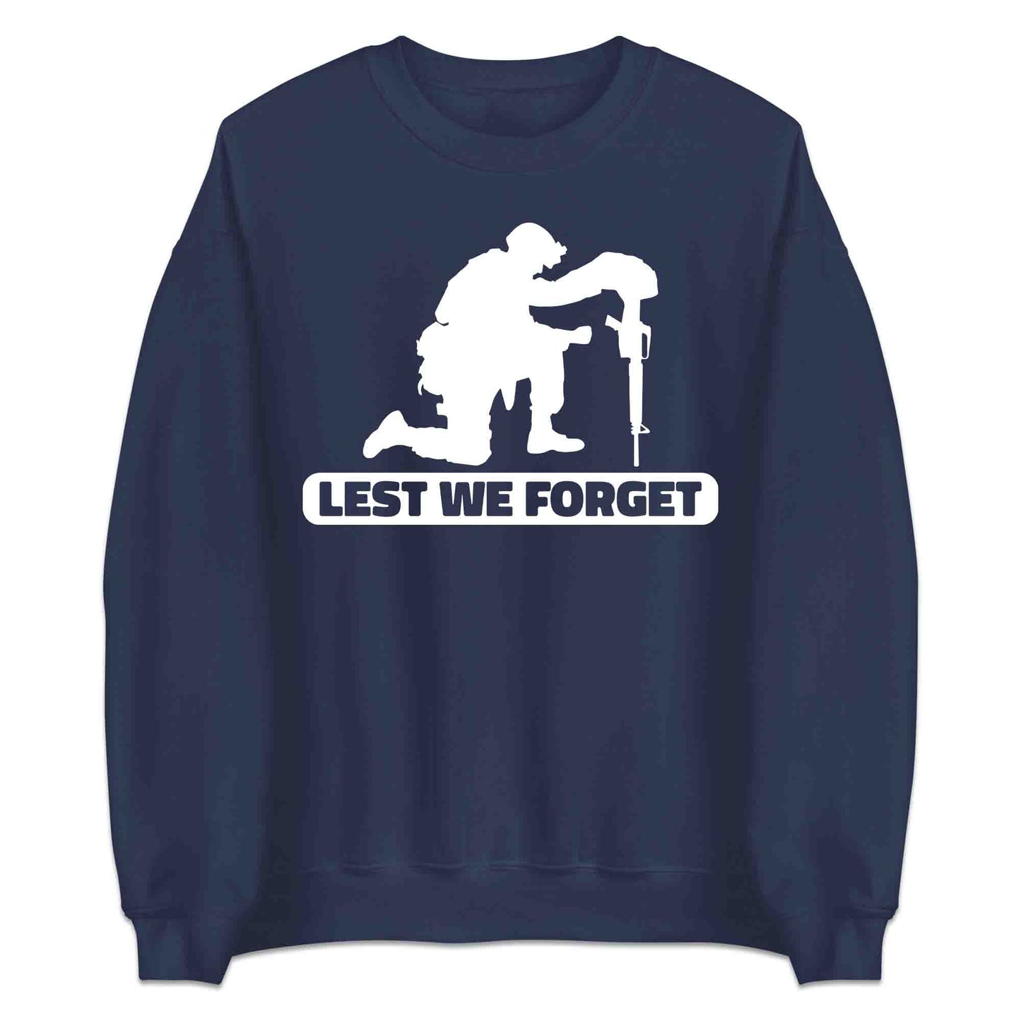 Lest We Forget Memorial T-Shirt, ANZAC Day Jumper & Veteran Hoodie – Honoring Fallen Heroes Apparel | PRODUCT CODE: LASDTERFM