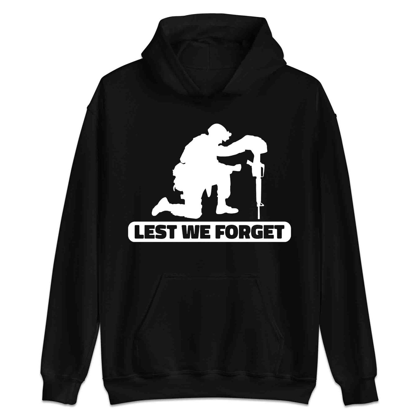 Lest We Forget Memorial T-Shirt, ANZAC Day Jumper & Veteran Hoodie – Honoring Fallen Heroes Apparel | PRODUCT CODE: LASDTERFM