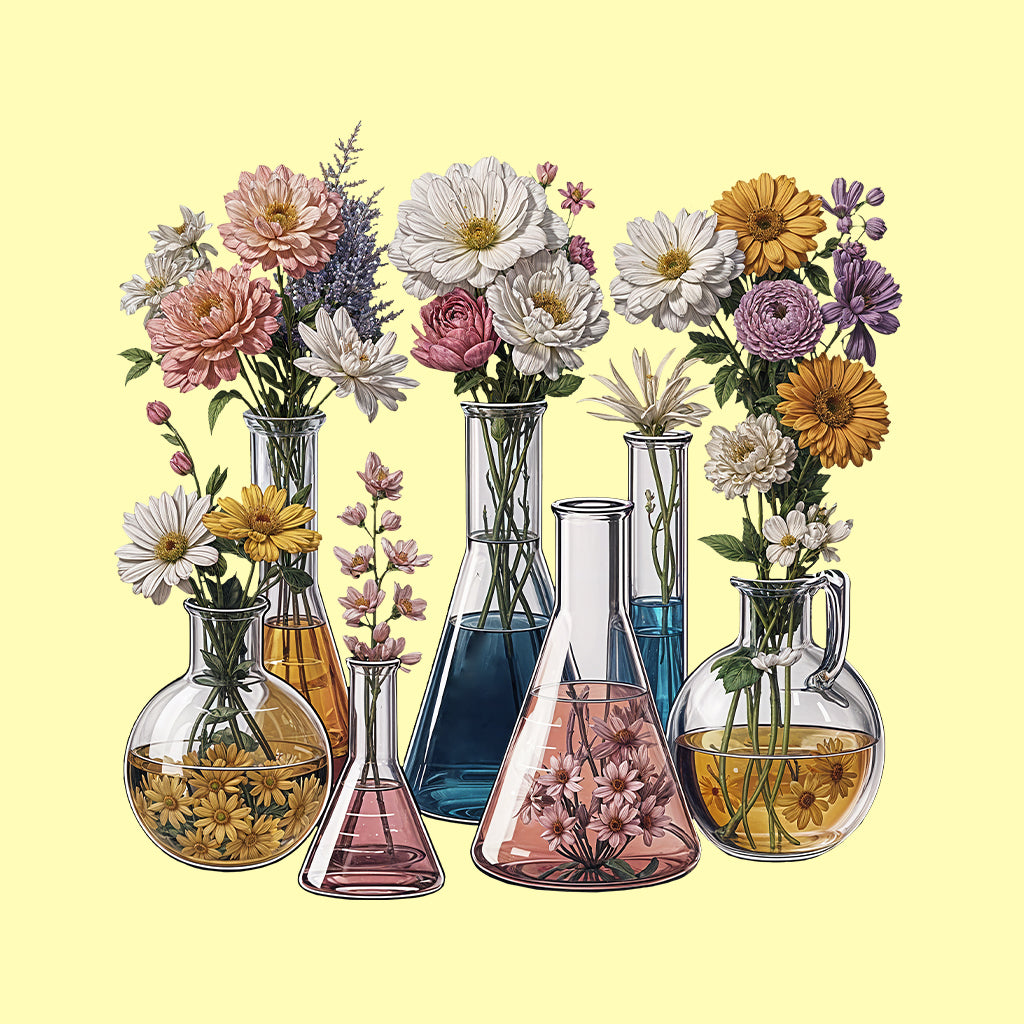 Laboratory Floral Beakers Chemistry Lab | PRODUCT CODE: LBRFLOBEK