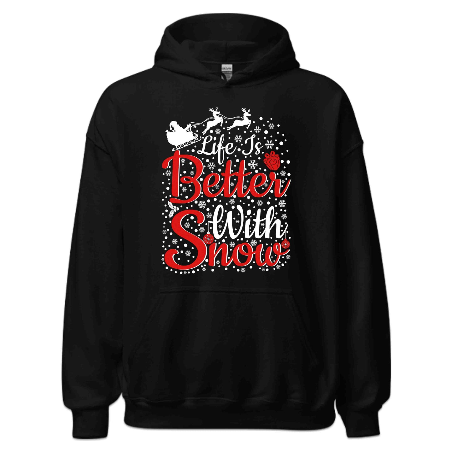 Life is Better with Snow Christmas Winter Wonderland Snowy Xmas | PRODUCT CODE: LFESNWBTRECHM