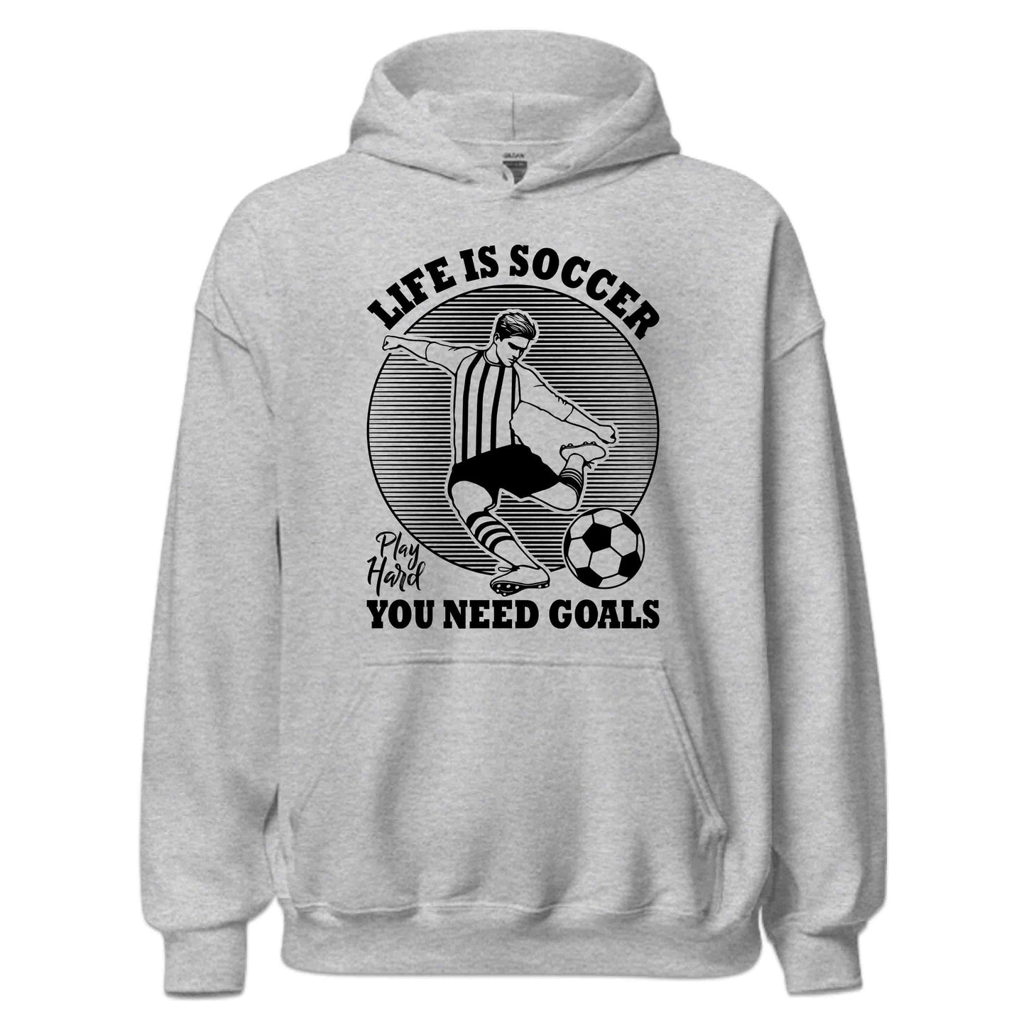 Life Is Soccer You Need Goals Motivational Football Lover | PRODUCT CODE: LFSCRUTQNDEG