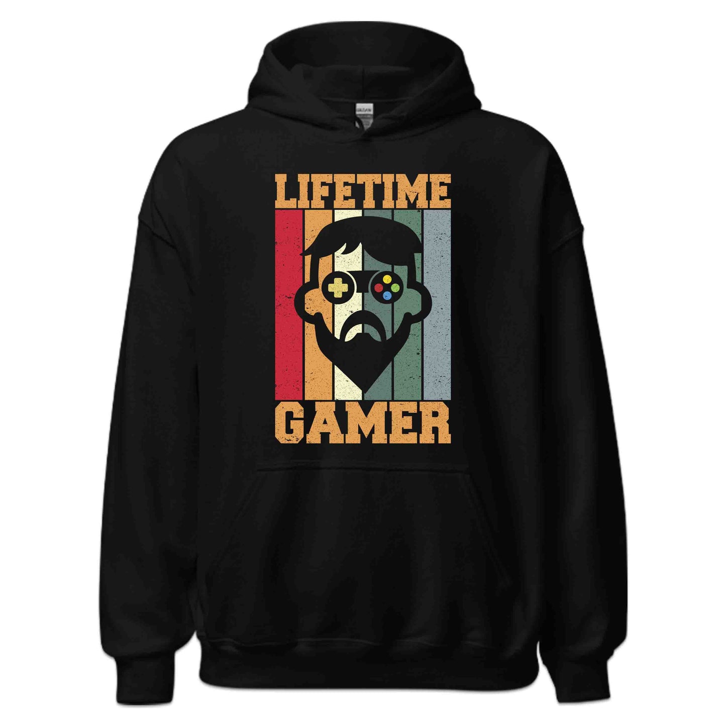 Lifetime Gamer Video Game Lovers Vintage Gaming | PRODUCT CODE: LFTMREGVDOSN