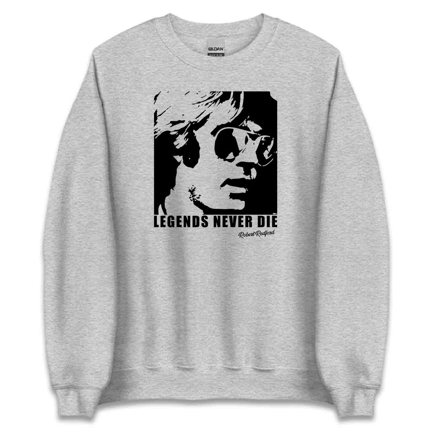 Legends Never Die Robert Redford T-Shirt, Retro 70s Sweatshirt, Classic Film Legend Hoodie | PRODUCT CODE: LGBVCYEIXS