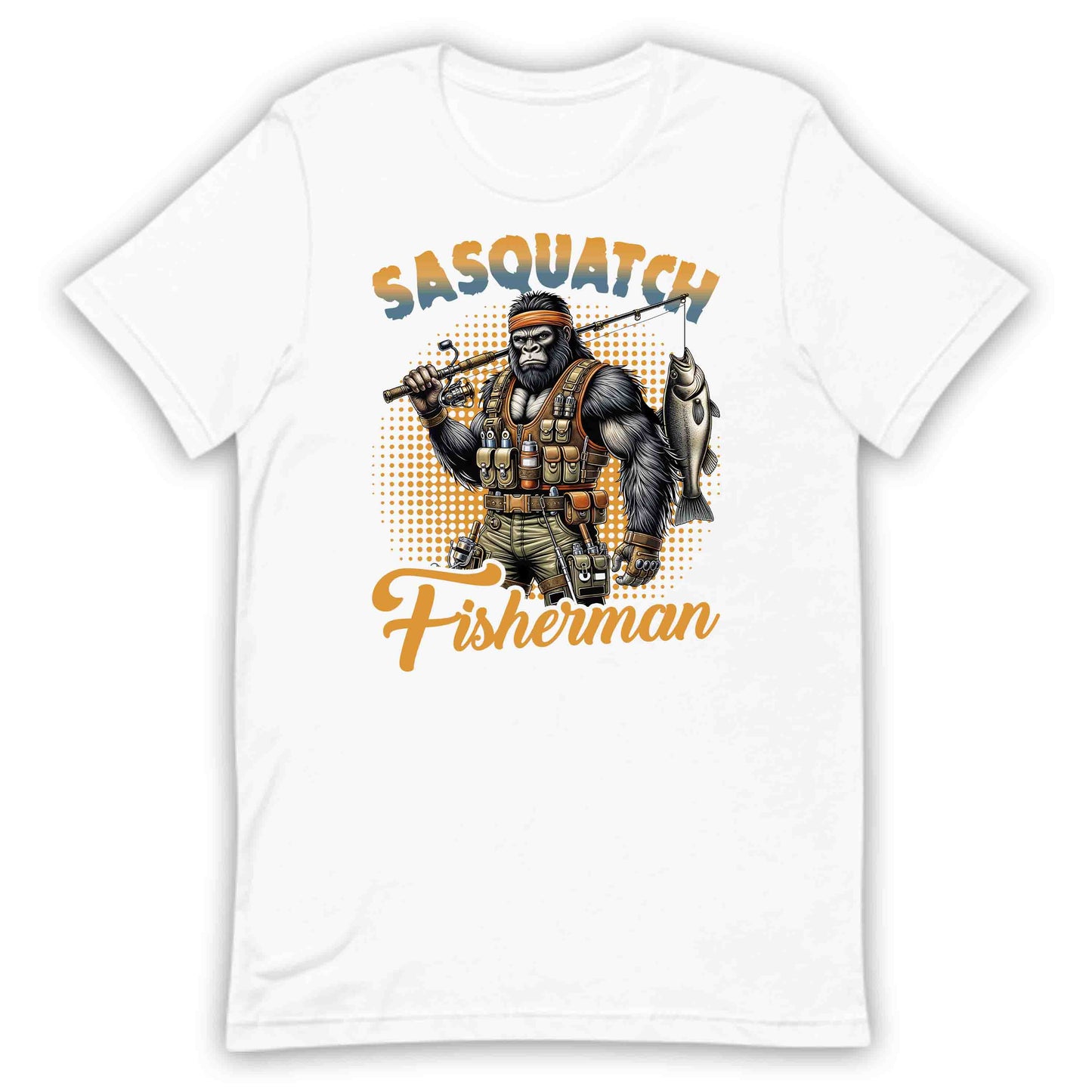 Legendary Sasquatch Fishing Hilarious Bigfoot Fisherman | PRODUCT CODE: LGNDYRSQUTCH