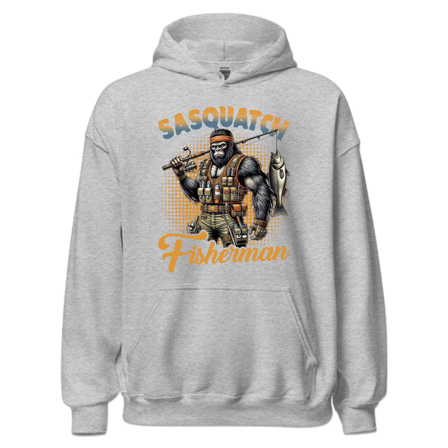 Legendary Sasquatch Fishing Hilarious Bigfoot Fisherman | PRODUCT CODE: LGNDYRSQUTCH