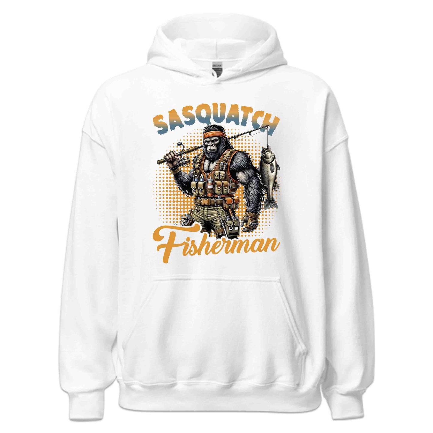 Legendary Sasquatch Fishing Hilarious Bigfoot Fisherman | PRODUCT CODE: LGNDYRSQUTCH