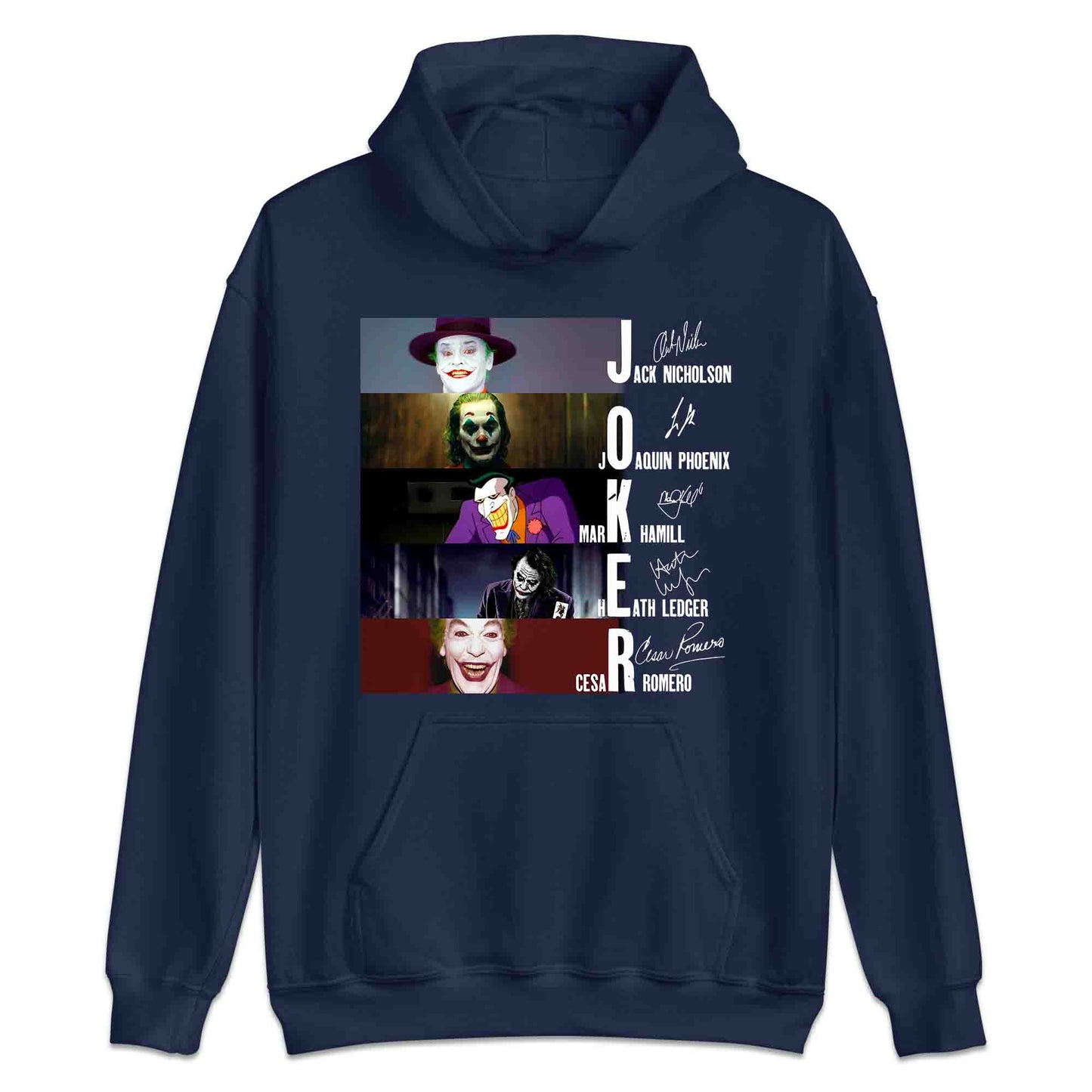 Legendary Jokers Evolution T-Shirt, Nicholson, Ledger, Phoenix & Hamill Tribute Hoodie – DC Villains Apparel | PRODUCT CODE: LGSBXCIYU