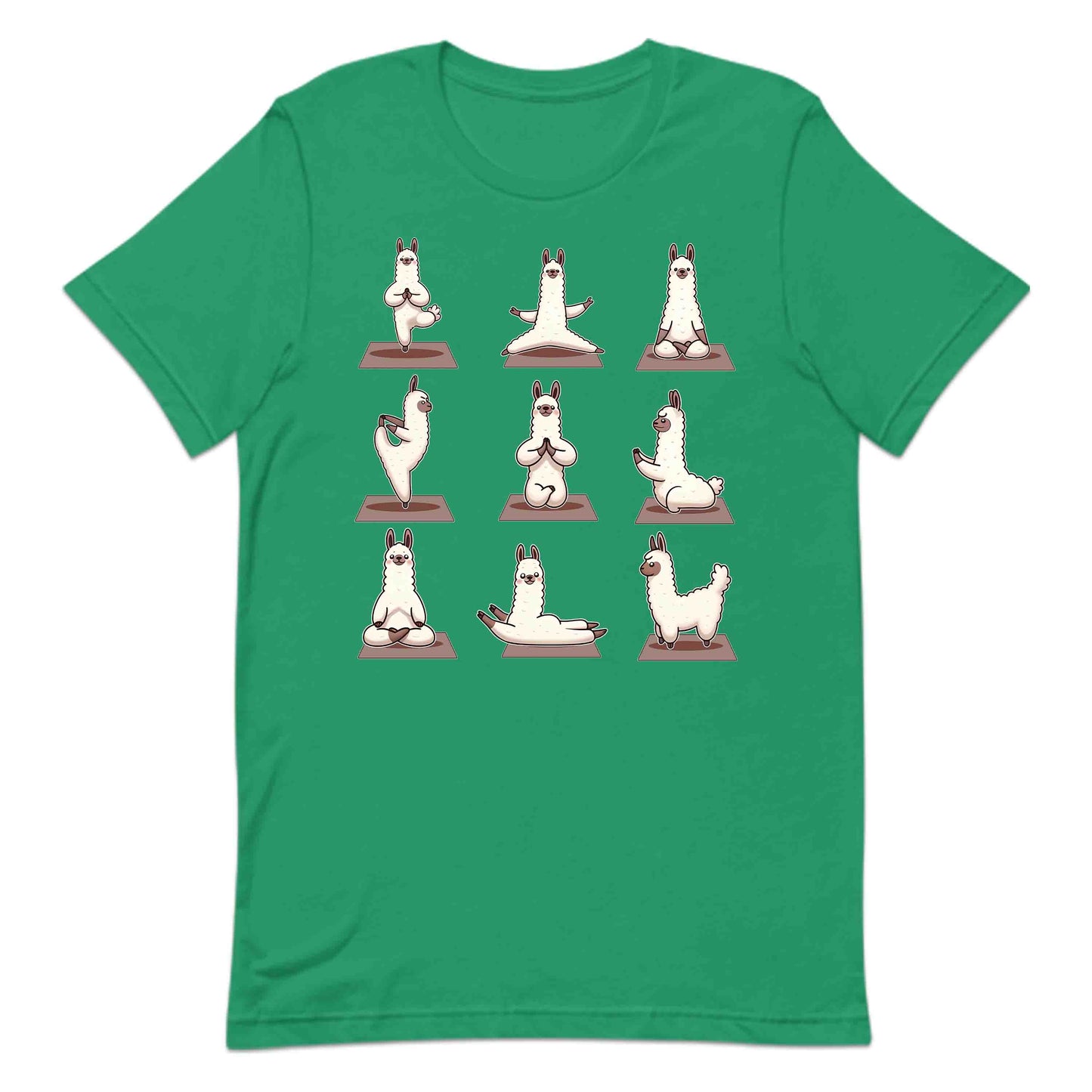 Llama Yoga Pose Funny Animal Yoga Enthusiast | PRODUCT CODE: LMATGOPSEANM