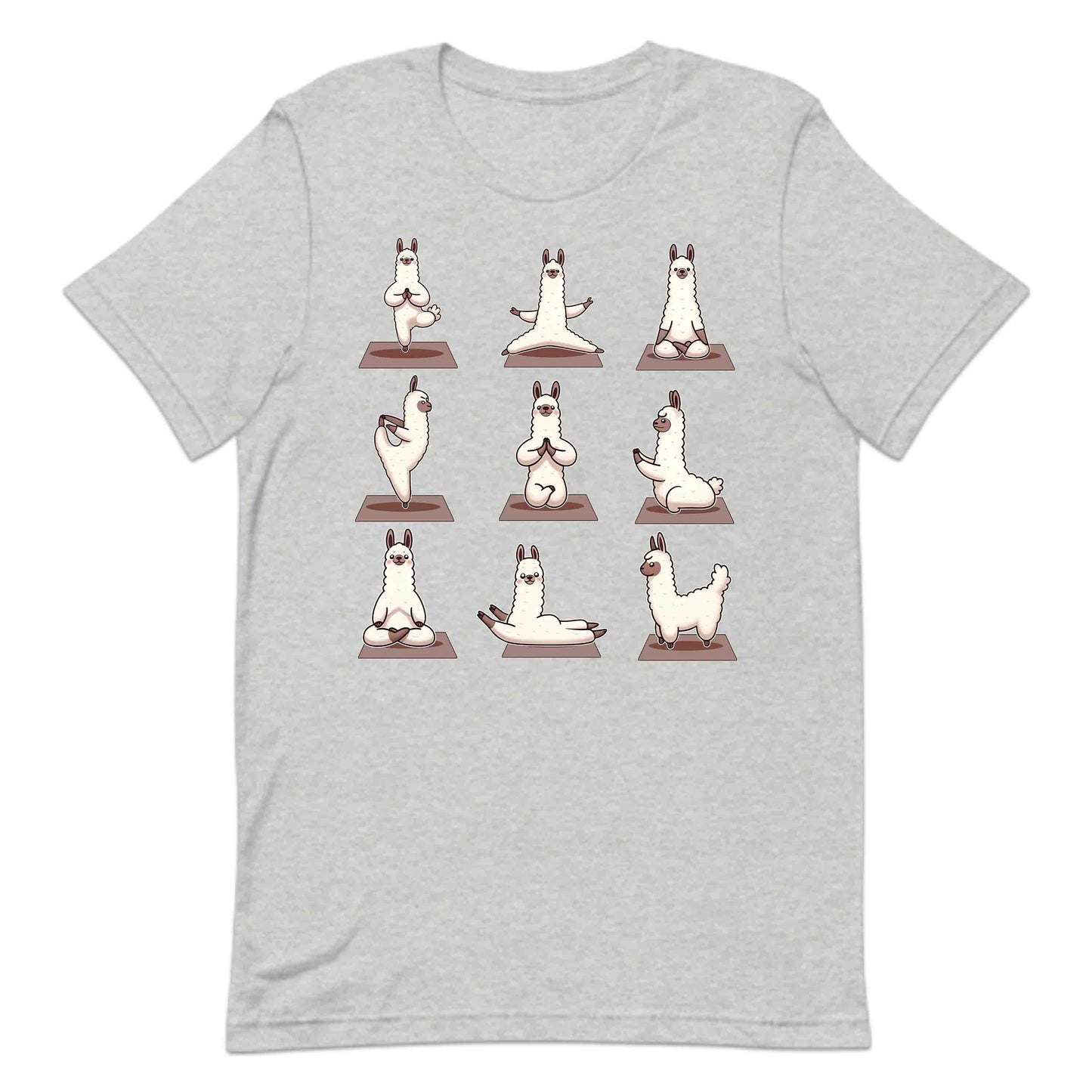 Llama Yoga Pose Funny Animal Yoga Enthusiast | PRODUCT CODE: LMATGOPSEANM