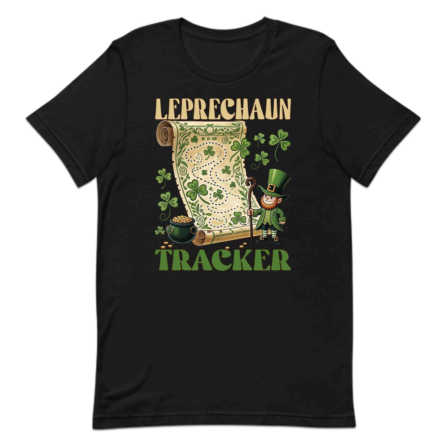 Leprechaun Tracker St. Patrick's Day Treasure Map Fun Irish Shamrock | PRODUCT CODE: LPRNUYERBXKJA