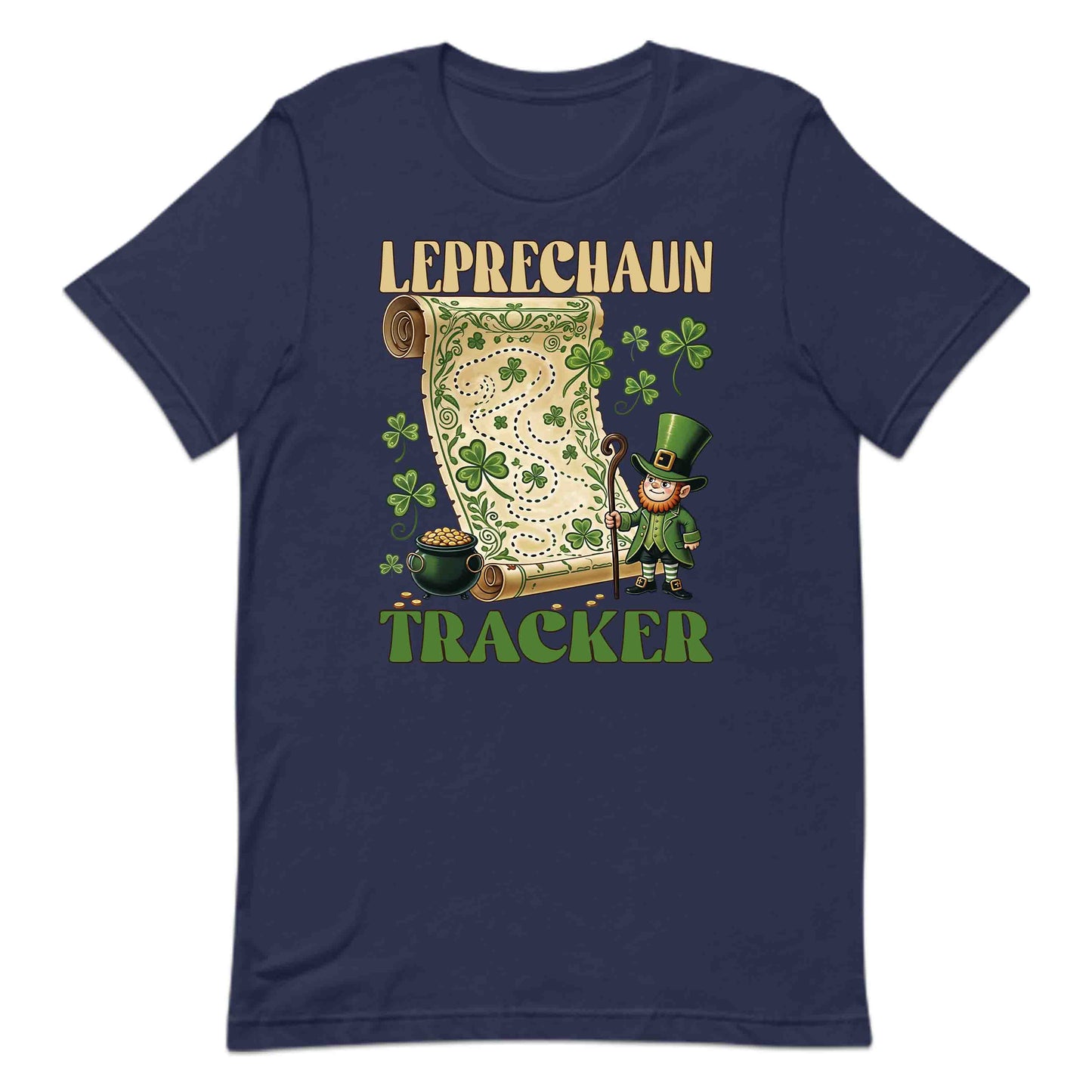 Leprechaun Tracker St. Patrick's Day Treasure Map Fun Irish Shamrock | PRODUCT CODE: LPRNUYERBXKJA