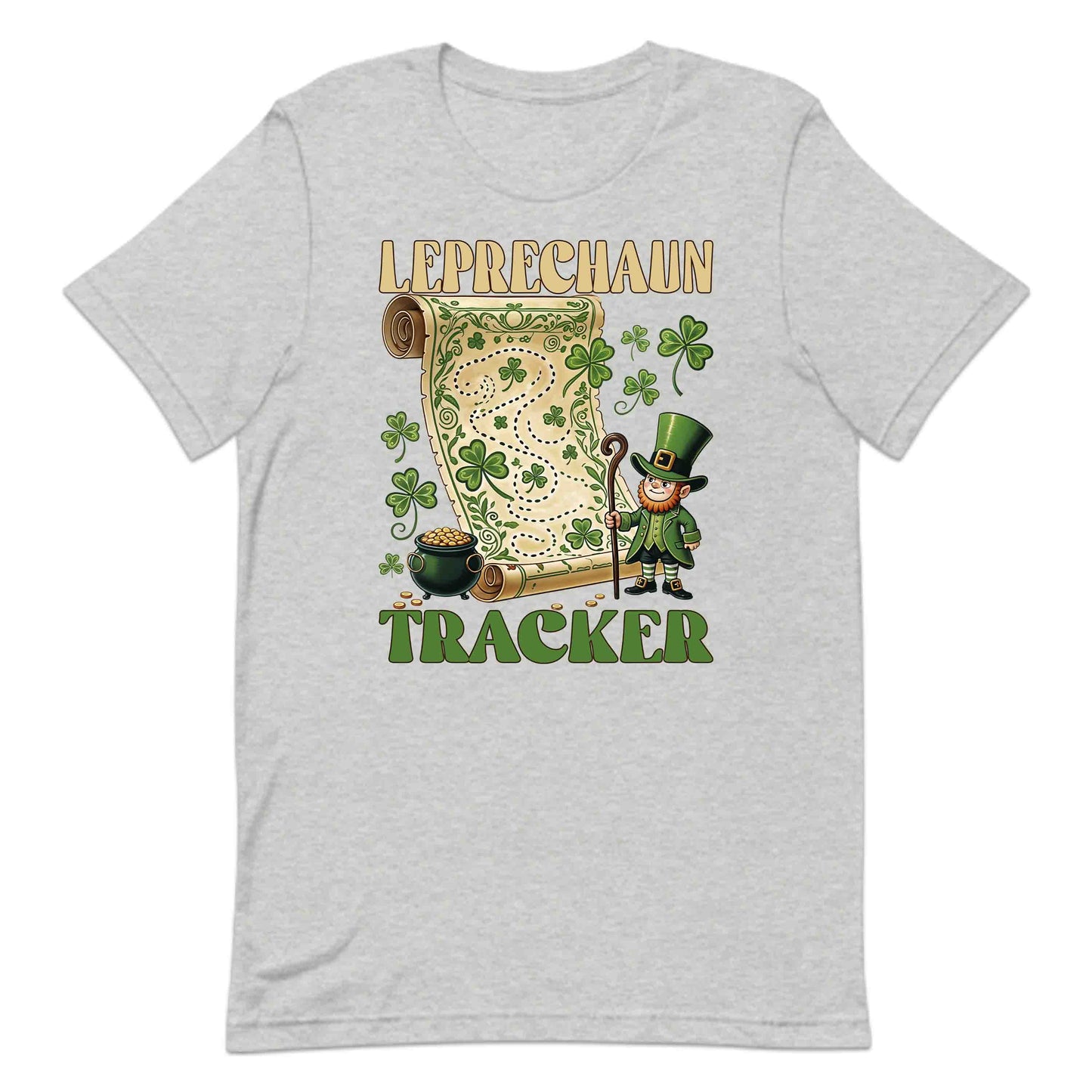 Leprechaun Tracker St. Patrick's Day Treasure Map Fun Irish Shamrock | PRODUCT CODE: LPRNUYERBXKJA