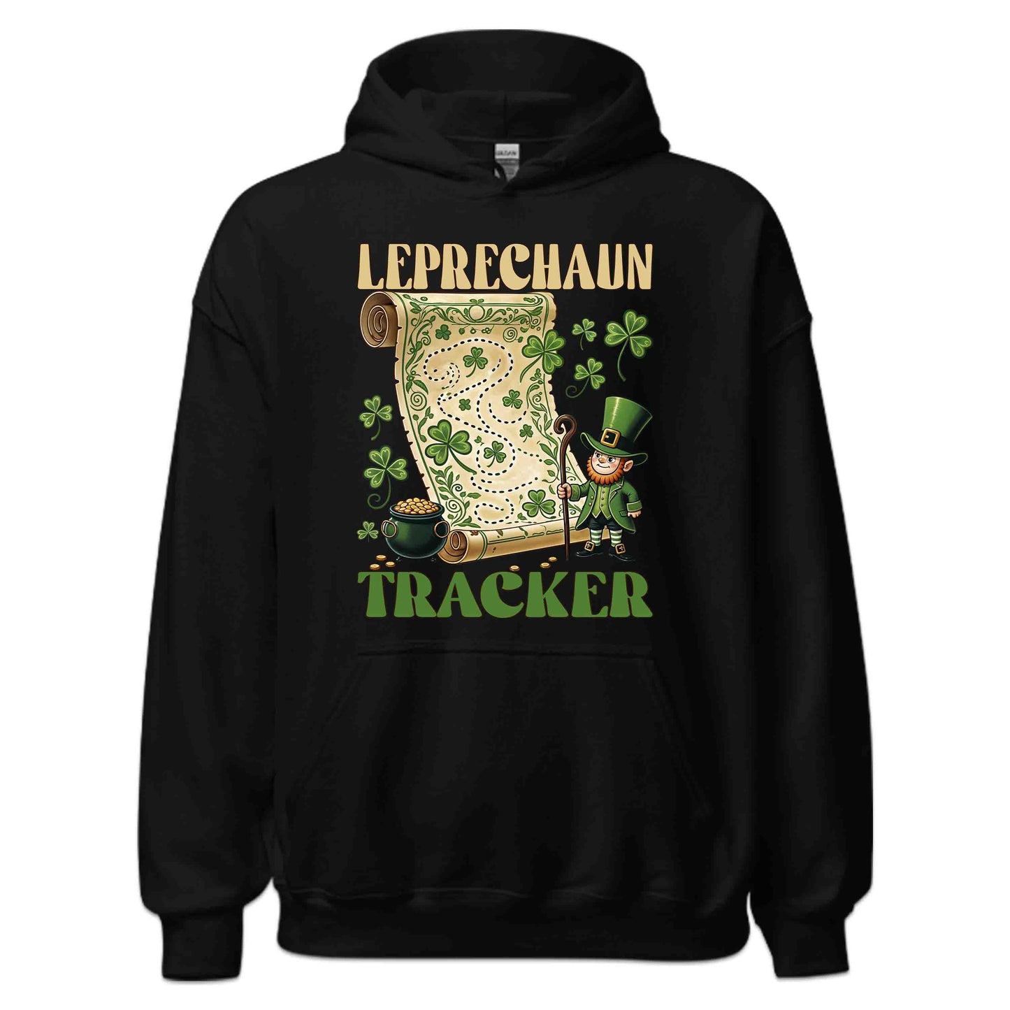 Leprechaun Tracker St. Patrick's Day Treasure Map Fun Irish Shamrock | PRODUCT CODE: LPRNUYERBXKJA