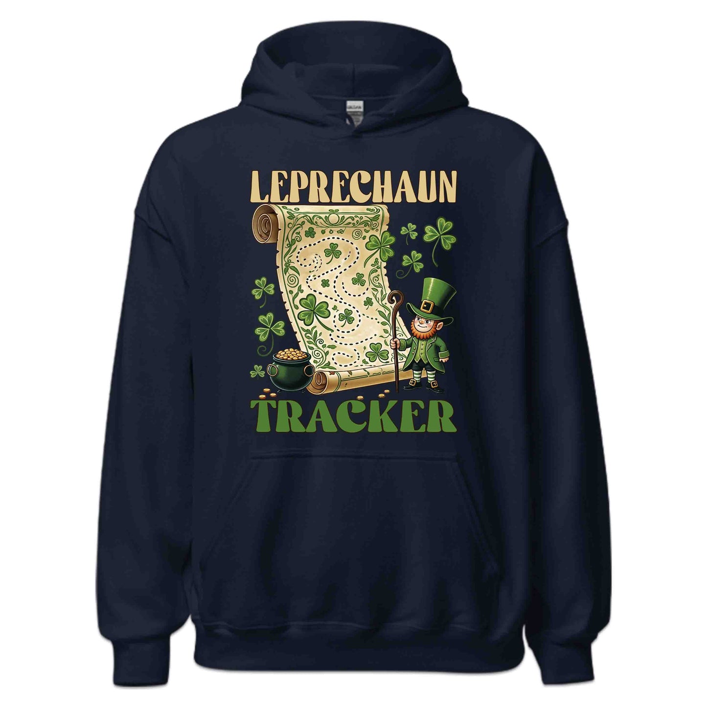 Leprechaun Tracker St. Patrick's Day Treasure Map Fun Irish Shamrock | PRODUCT CODE: LPRNUYERBXKJA