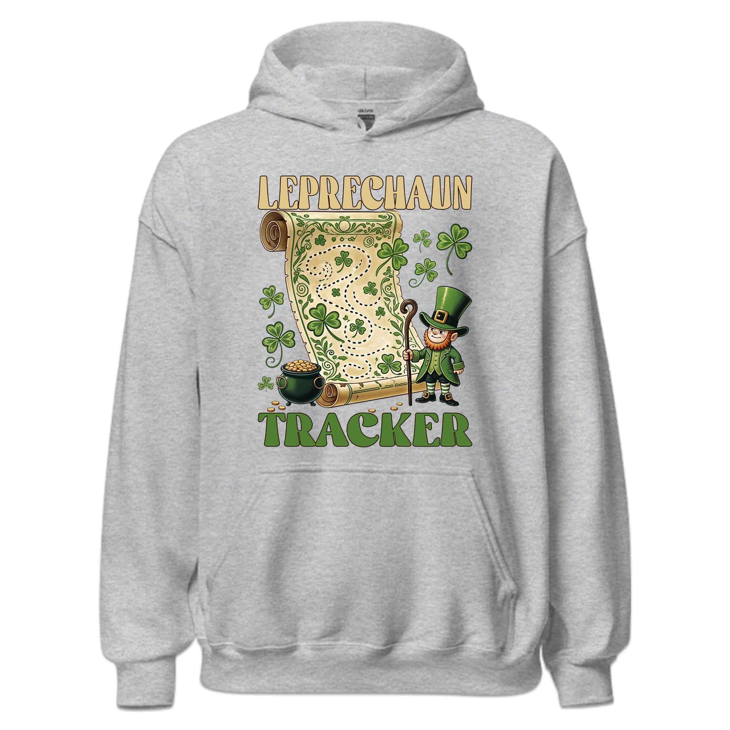 Leprechaun Tracker St. Patrick's Day Treasure Map Fun Irish Shamrock | PRODUCT CODE: LPRNUYERBXKJA