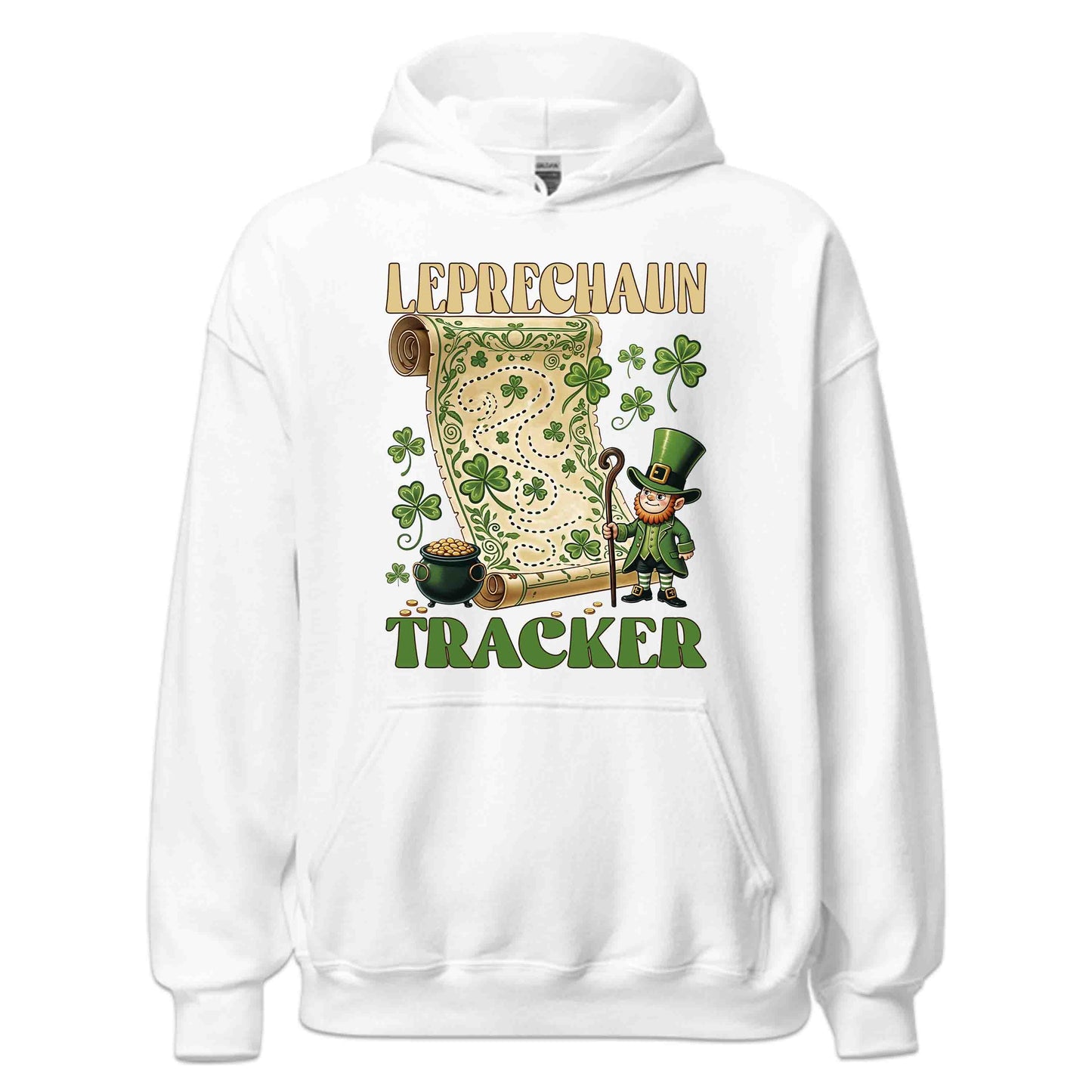 Leprechaun Tracker St. Patrick's Day Treasure Map Fun Irish Shamrock | PRODUCT CODE: LPRNUYERBXKJA