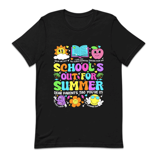 Schools Out For Summer Vacation Goodbye School | PRODUCT CODE: LSTENDYRM