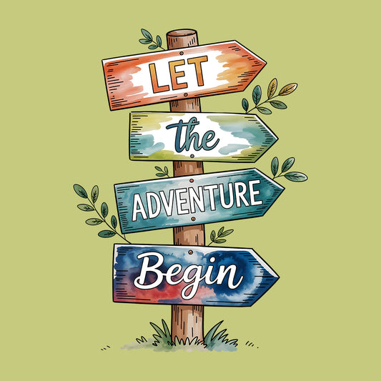 Let the Adventure Begin T-Shirt, Sweatshirt & Hoodie for Outdoor Lovers | PRODUCT CODE: LTVADJHWRN