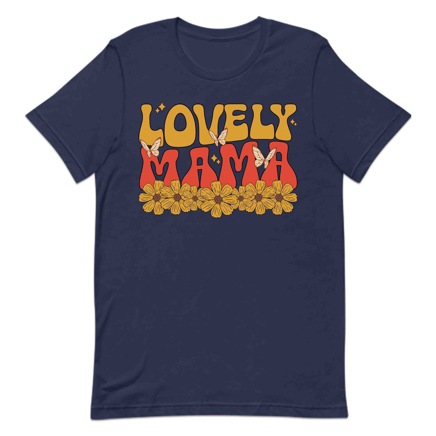 Lovely Mama Retro Floral Vintage Inspired Butterfly Mother's Day | PRODUCT CODE: LVMARTOFLONGP