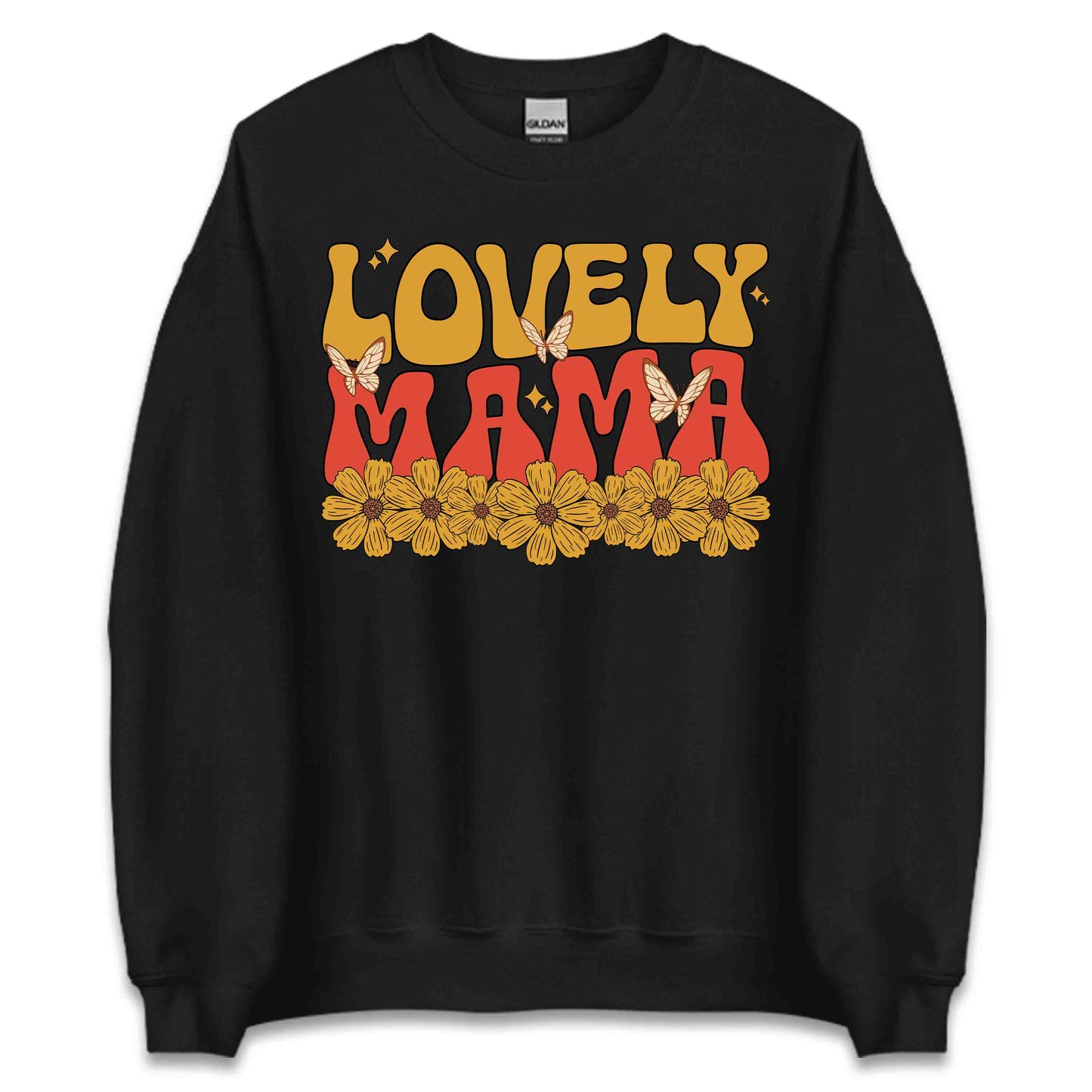 Lovely Mama Retro Floral Vintage Inspired Butterfly Mother's Day | PRODUCT CODE: LVMARTOFLONGP