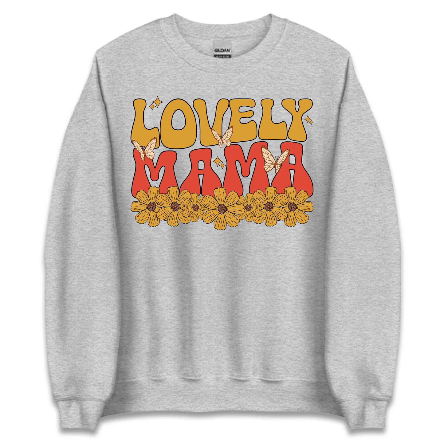 Lovely Mama Retro Floral Vintage Inspired Butterfly Mother's Day | PRODUCT CODE: LVMARTOFLONGP