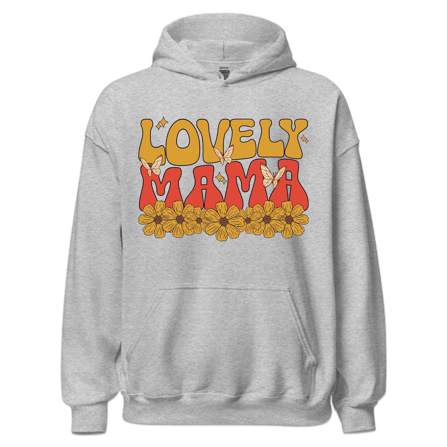 Lovely Mama Retro Floral Vintage Inspired Butterfly Mother's Day | PRODUCT CODE: LVMARTOFLONGP