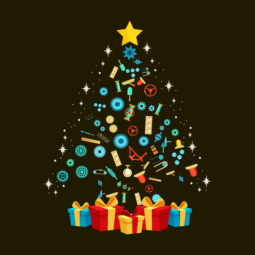 Mechanic Tools Christmas Tree Xmas Auto Repair | PRODUCT CODE: MCHNTLSREAU