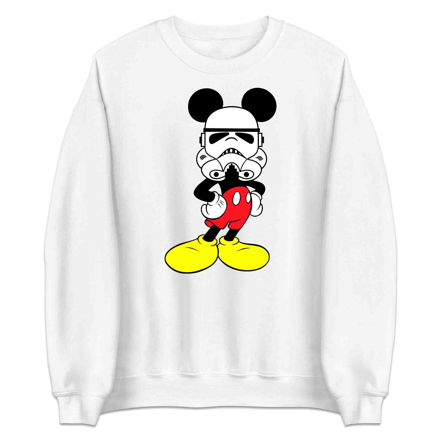 Mickey Mouse Stormtrooper Mashup T-Shirt | Star Wars & Disney Crossover Jumper | Disneyland Visitors and Galactic Empire Fans Hoodie | PRODUCT CODE: MCKHGSTRPOU