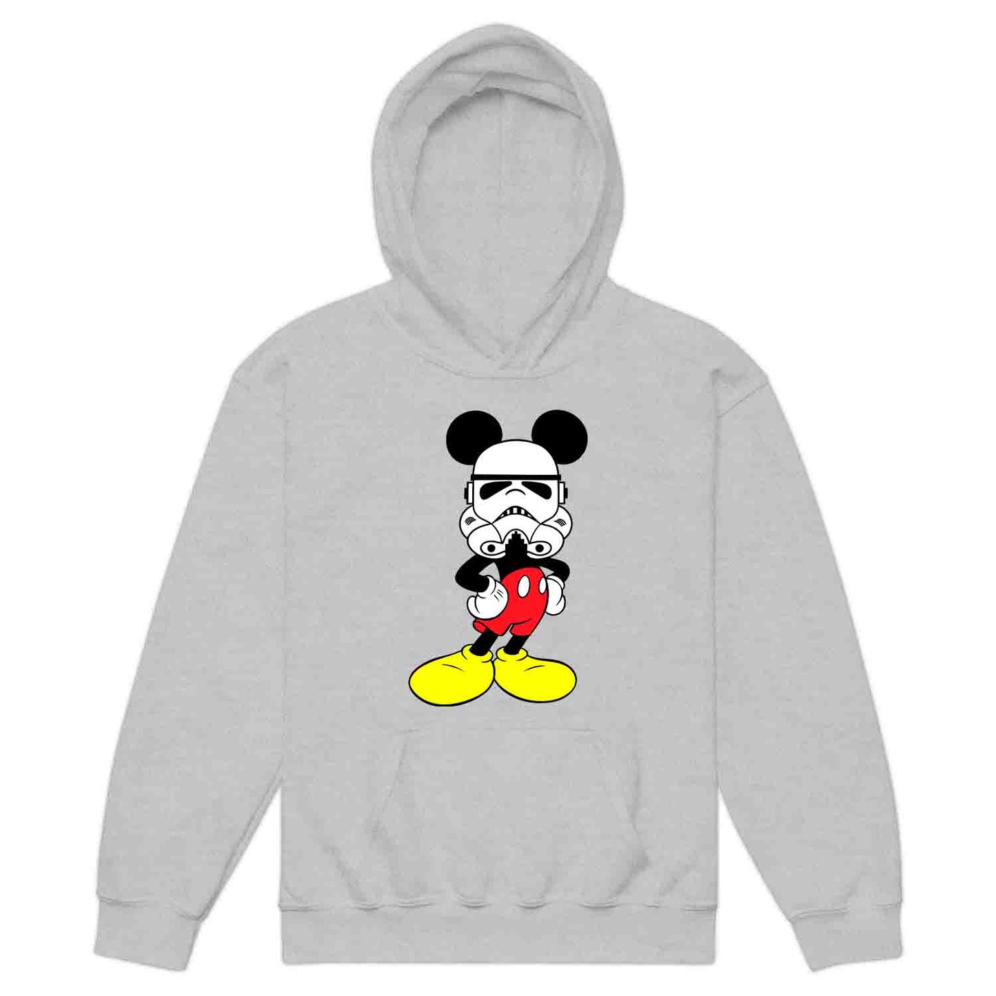 Mickey Mouse Stormtrooper Mashup Kids T-Shirt | Star Wars & Disney Crossover Jumper | Disneyland Visitors and Galactic Empire Fans Hoodie | PRODUCT CODE: MCKHGSTRPOU