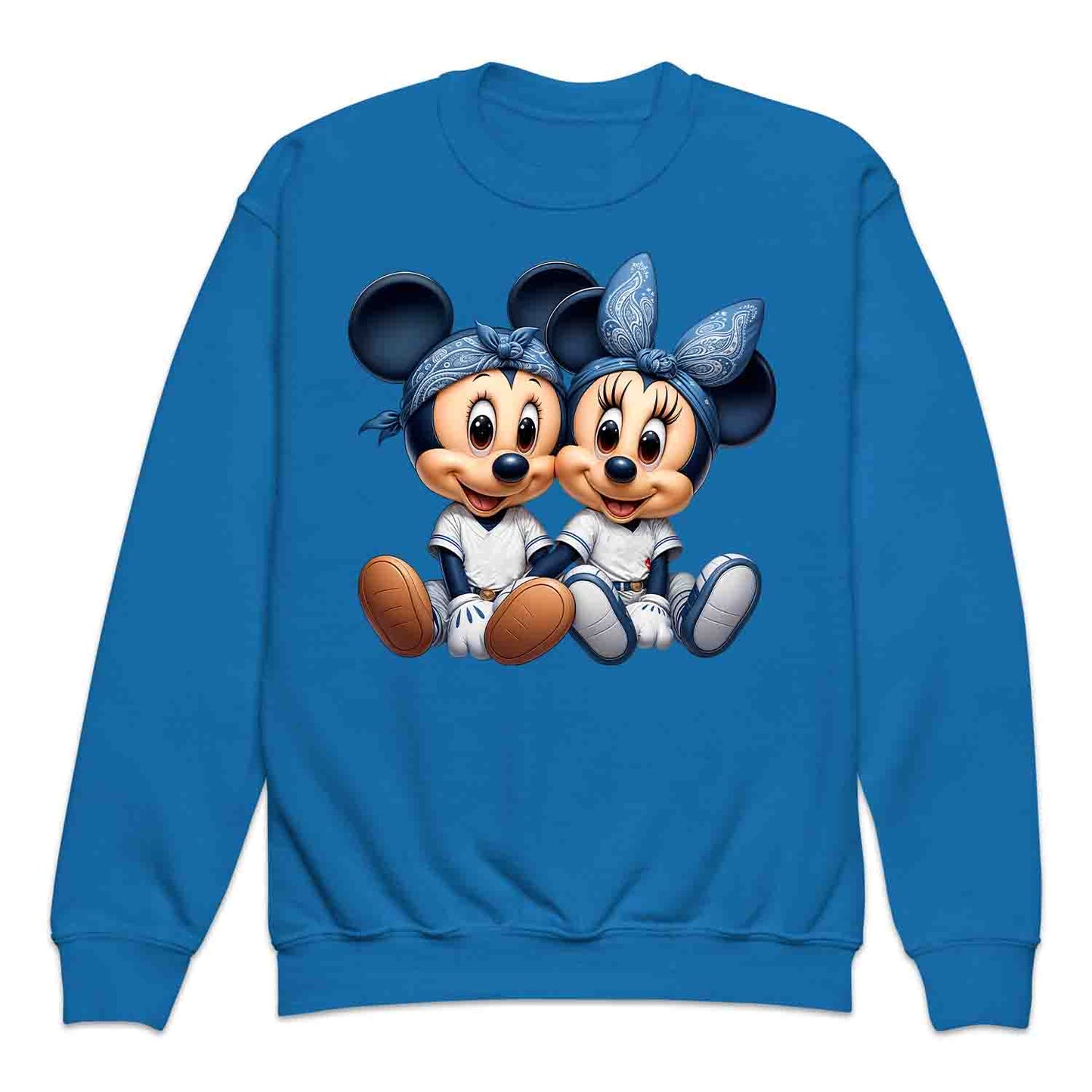 Mickey & Minnie Baseball Jersey Disney Kids T-Shirt | Cartoon Couple Jumper | Vintage Mouse Ears Hoodie | PRODUCT CODE: MCKTEUSPOA