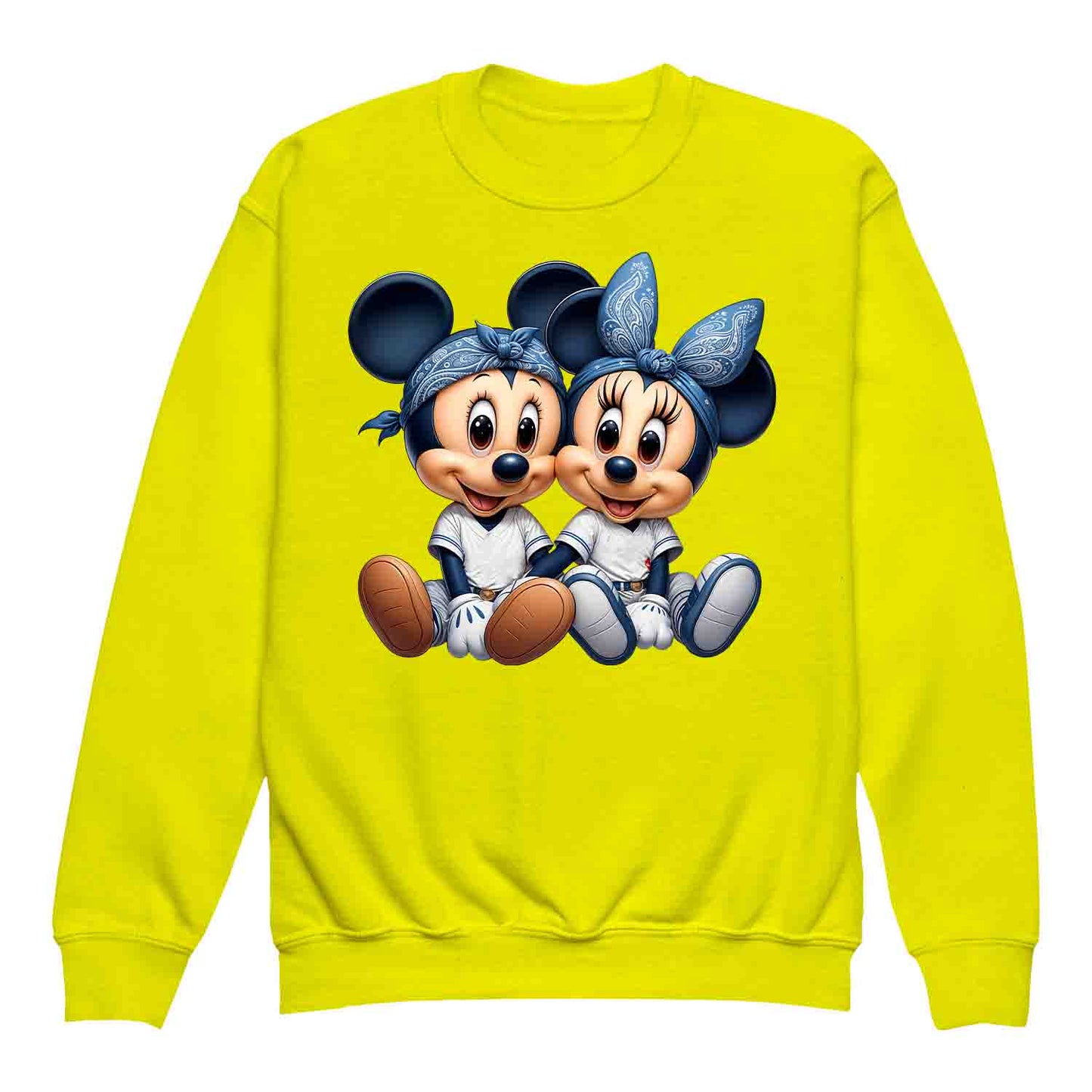 Mickey & Minnie Baseball Jersey Disney Kids T-Shirt | Cartoon Couple Jumper | Vintage Mouse Ears Hoodie | PRODUCT CODE: MCKTEUSPOA