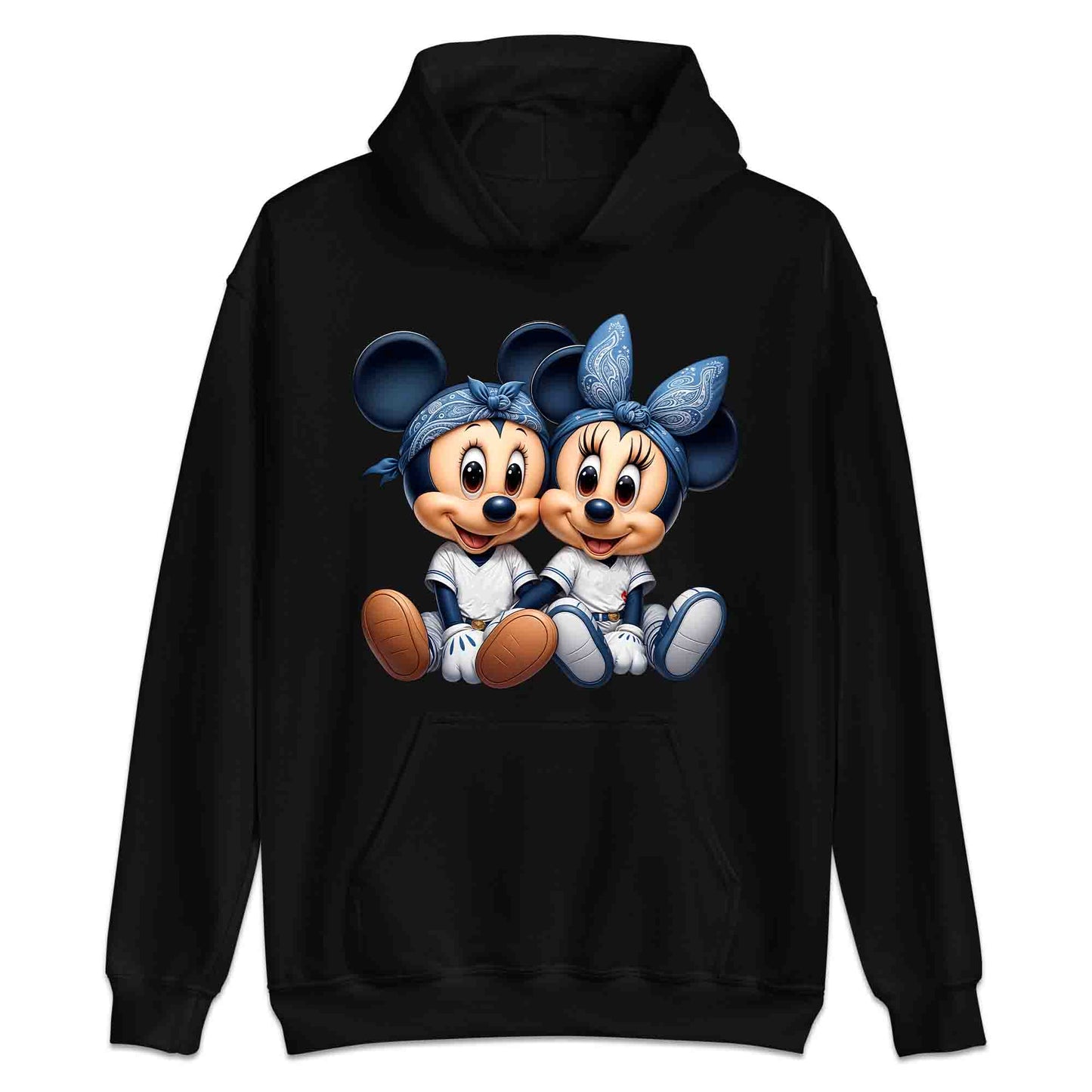 Mickey & Minnie Baseball Jersey Disney T-Shirt | Cartoon Couple Jumper | Vintage Mouse Ears Hoodie | PRODUCT CODE: MCKTEUSPOA