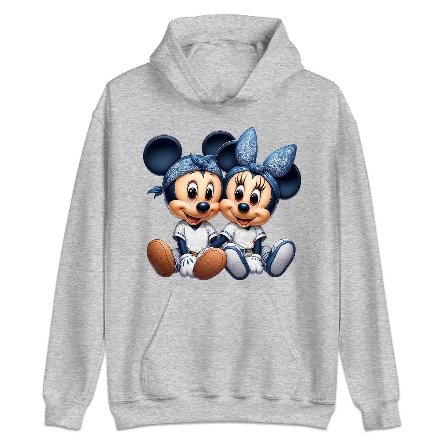 Mickey & Minnie Baseball Jersey Disney T-Shirt | Cartoon Couple Jumper | Vintage Mouse Ears Hoodie | PRODUCT CODE: MCKTEUSPOA