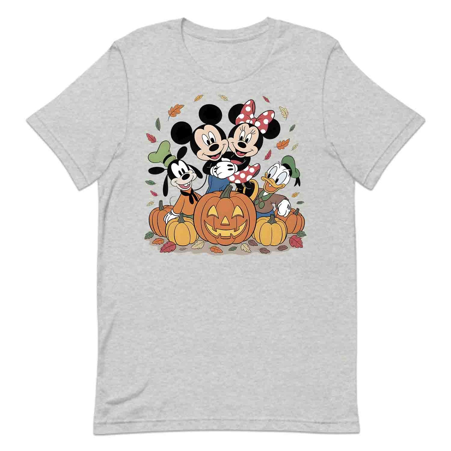 Mickey Minnie Goofy Donald T-Shirt, Pumpkin Patch Sweatshirt, Disney Halloween Hoodie | PRODUCT CODE: MEWRHSGY