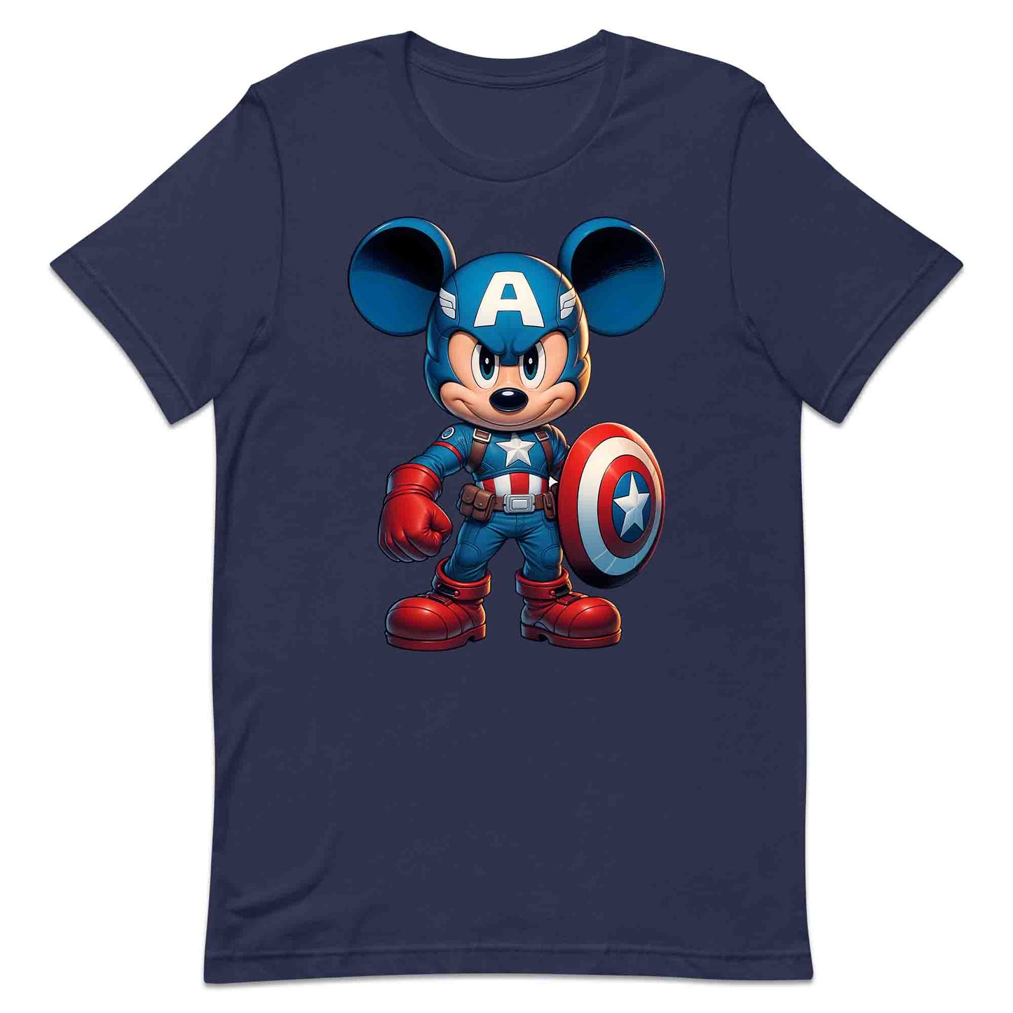 Mickey Captain America Shield T-Shirt | Mickey Super Soldier Jumper | Disney x Marvel Crossover Hoodie | PRODUCT CODE: MIWQBEHDSYU