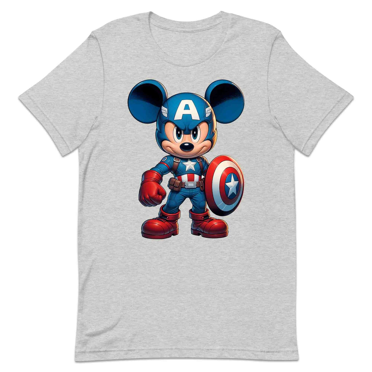 Mickey Captain America Shield T-Shirt | Mickey Super Soldier Jumper | Disney x Marvel Crossover Hoodie | PRODUCT CODE: MIWQBEHDSYU