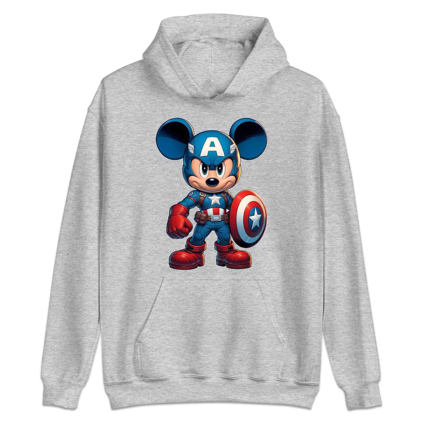 Mickey Captain America Shield T-Shirt | Mickey Super Soldier Jumper | Disney x Marvel Crossover Hoodie | PRODUCT CODE: MIWQBEHDSYU